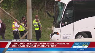 Students on Carowinds field trip injured in I-85 bus wreck