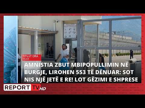 Report TV- Titujt kryesorë të lajmeve ora 15:00 (15.07.2026)
