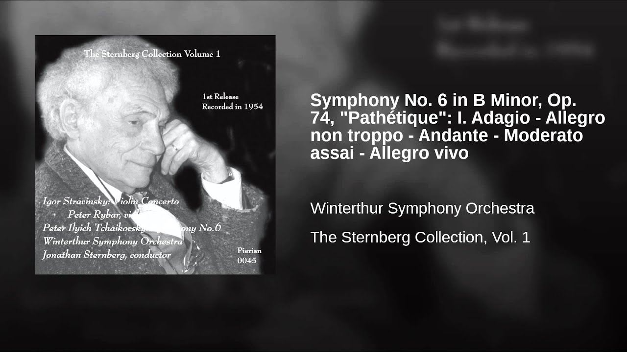 Symphony No. 6 in B Minor, Op. 74, "Pathétique": I. Adagio - Allegro non troppo - Andante -...