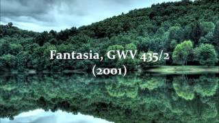 Lothar Graap — Fantasia, GWV 435/2 (2001) for organ
