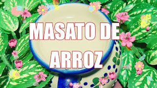 Masato de ARROZ receta ?DELICIOSA y FÁCIL ?#masato #masatodearroz