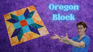 Oregon Quilt Block Tutorial