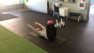 Exercise Demo: Ball Squeeze Dead Bug