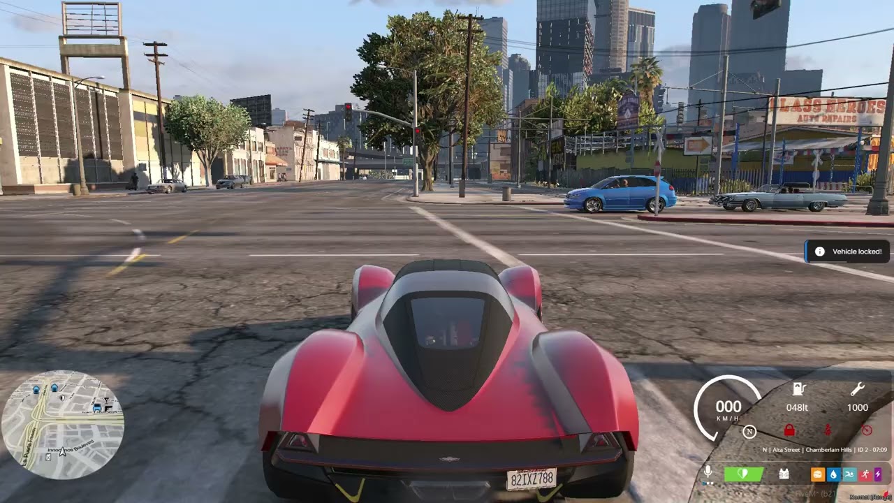 Status & Vehicle HUD QBCore Script (FiveM)