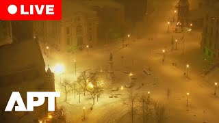 LIVE | Northeast Storm Turns Syracuse Into a Snowbound City | APT