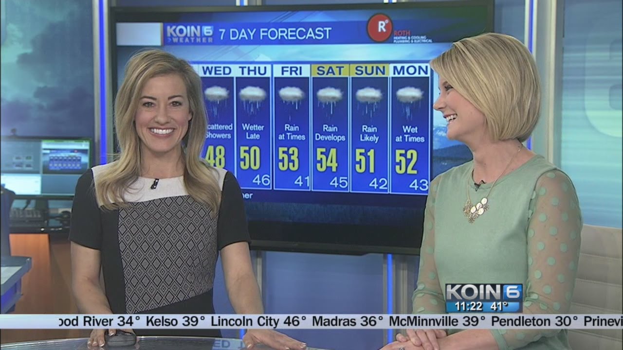 KOIN 6 11pm Weather Forecast with Kristen Van Dyke Monday March 6 2017 ...