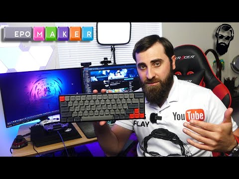 პრემიუმ მექანიკური კლავიატურა - Epomaker GK68XS