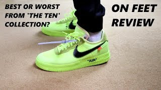 An On-Feet Look At The OFF-WHITE x Nike Air Force 1 Low •