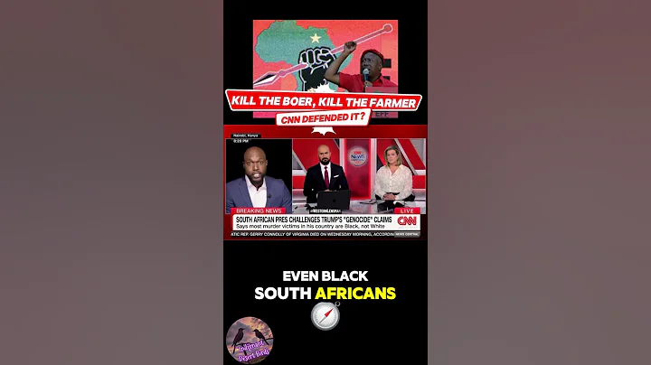 CNN defending "Boer" chants saying that: "This is an anti-apartheid chant" are you shocked