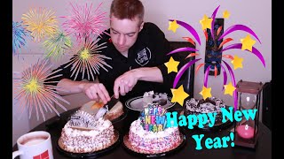 Celebrating New Year's Eve by Eating Four Cakes!