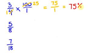 Converting fractions to percentages is easy. this video shows how do
it without any tricks - just the no nonsense easy approach. remember
reques...