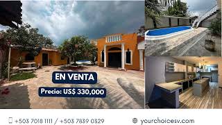 Casa De Campo En Venta. Planes De Renderos