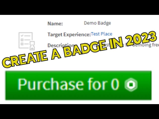 Bloxy News on X: New in the #Roblox Creator Dashboard: Badge  Configuration! 🏅 You can now preview, change the image, and edit other  information such as the name, description, and whether or