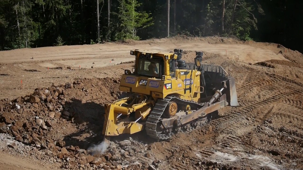 CAT D9T Part 1 - YouTube