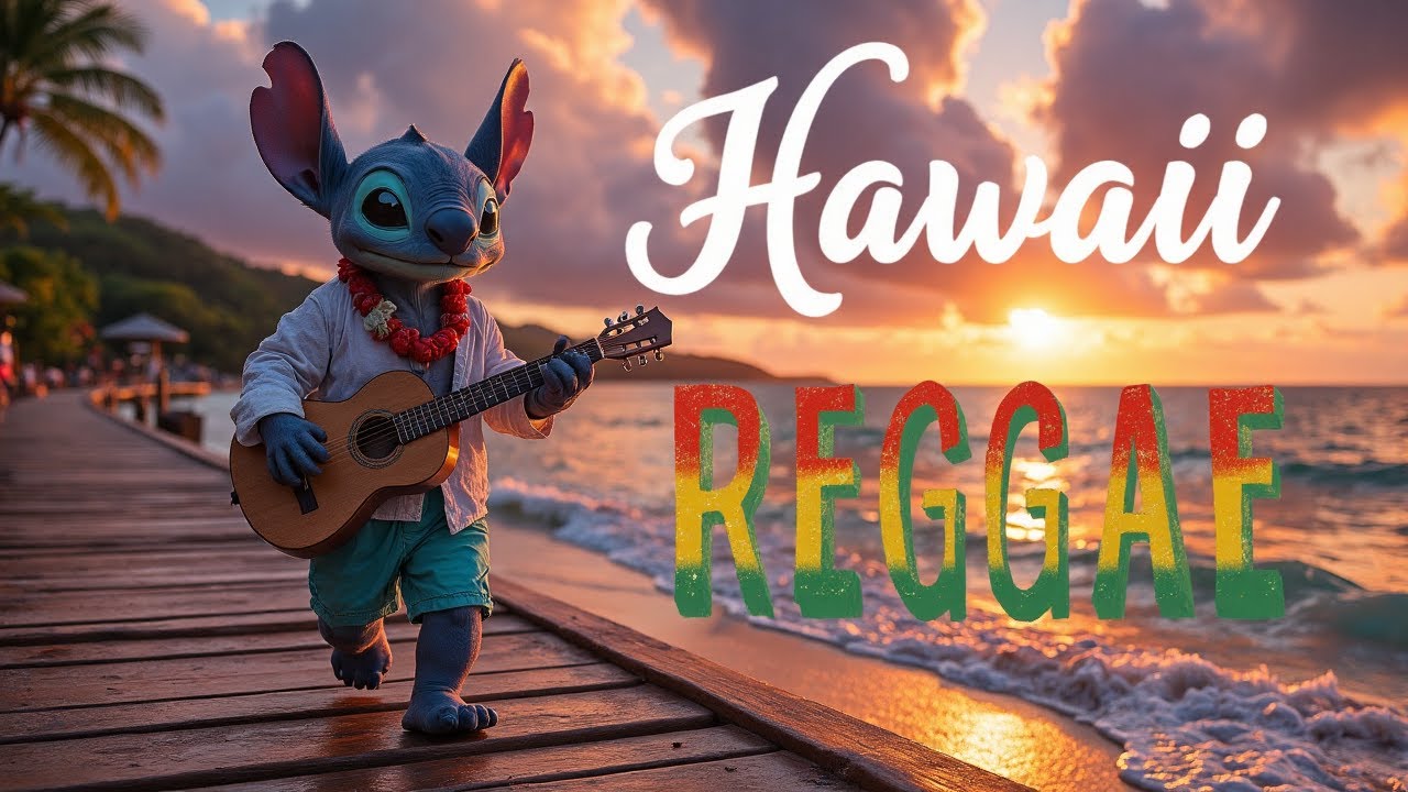 Tropical Hawaiian Reggae – Relaxing Waves & Cool Breeze 🌊