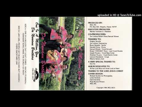 04 - Hawaiian Song || Da Nuuanu Brothers - One In A Million, You