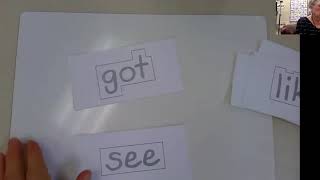 Rasheed sight word flash cards; sc