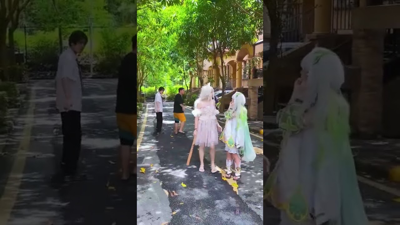 The Poor Little Grass God Was Bullied And The Kind Elves Appeared In Time To Protect Him.