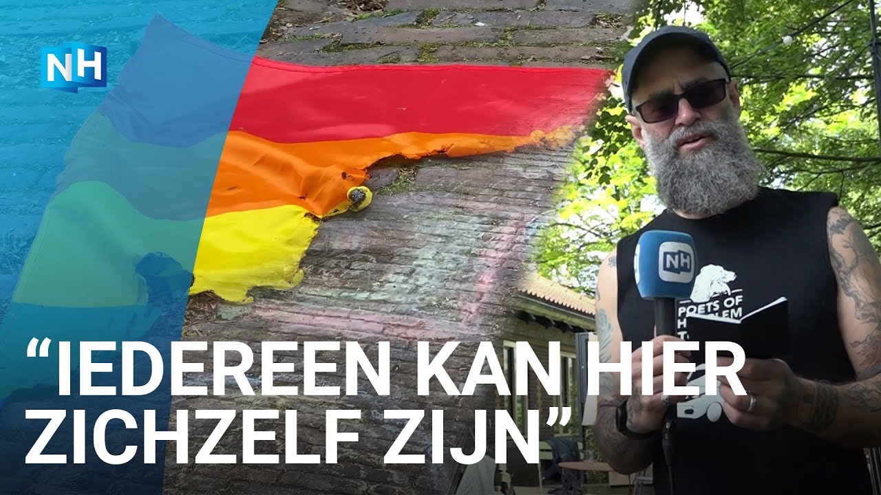 Buurt hangt massaal de regenboogvlag uit na eerdere vernieling