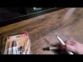 Hardwood Floor Repair kit - markers &amp; wax sticks