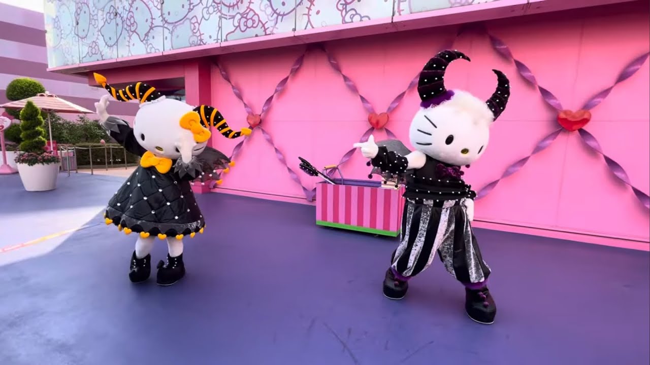 〖ユニバ〗ワンダーランド ハロウィン キティ・ダニエル 2022.9.16