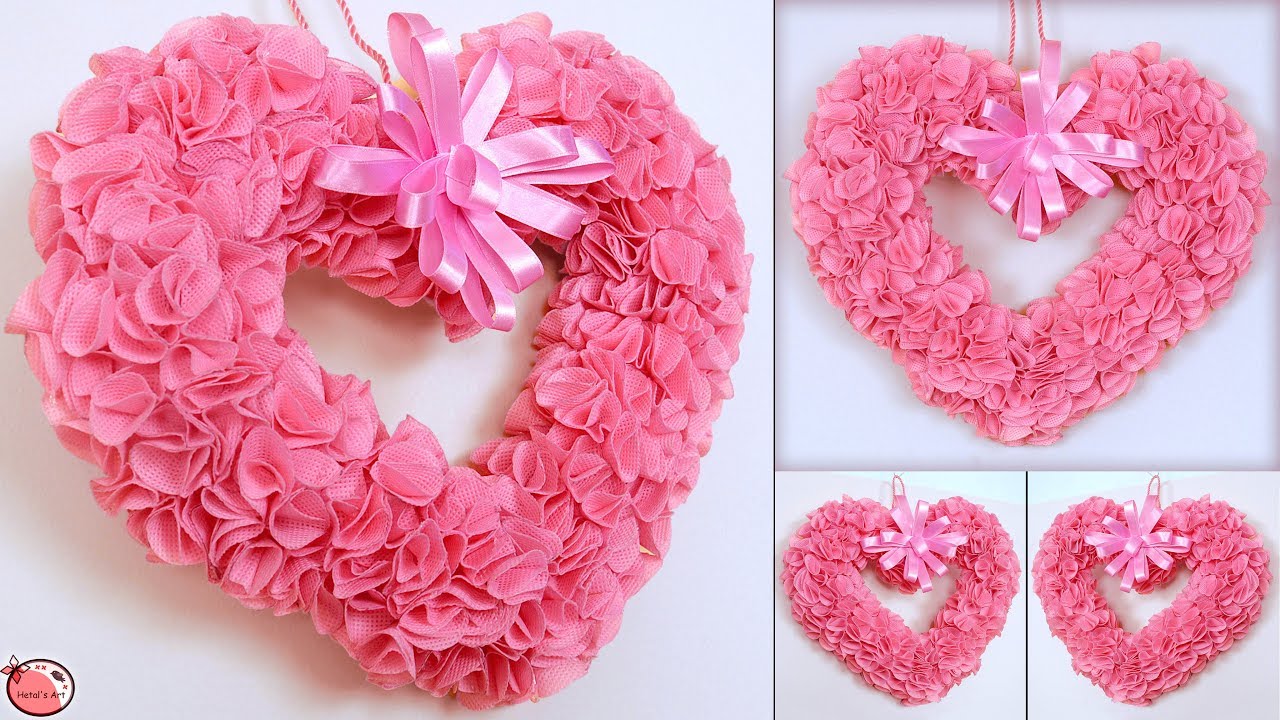Diy Heart Hanging Best Out Of Waste Room Decoration Idea Youtube Diy Heart Hanging Best Out Of Waste Room Decoration Idea Youtube