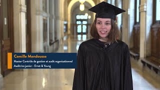 Camille MENDOUSSE - Diplômée Master Contrôle de gestion et audit organisationnel