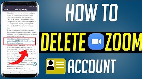 How To Delete Zoom Account Permanently[Easiest And Successful Method]In Just One Single Step