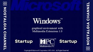 🎶Windows 3.0 MME Startup (1991) 🎶 #Windows
