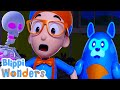 Scare Contest | Blippi Wonders | Cartoons for Kids - Explore With Me!