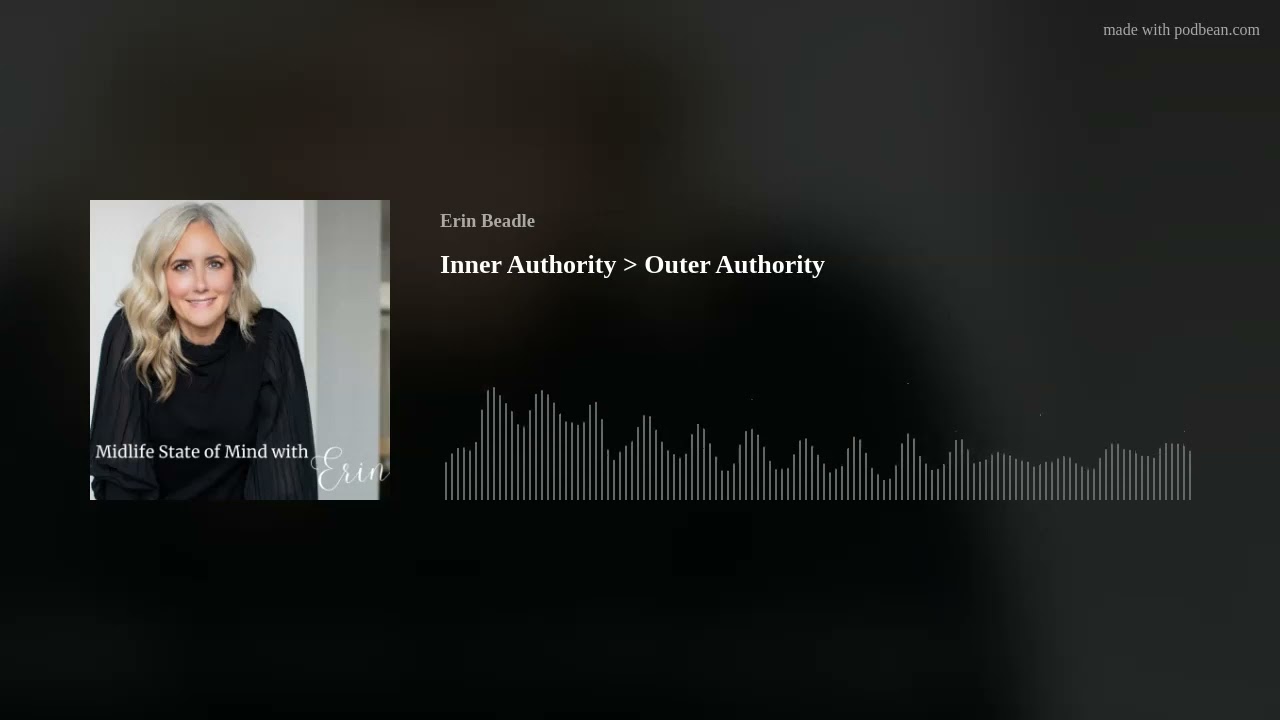 Inner Authority  Outer Authority