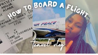HOW TO BOARD A FLIGHT IN NIGERIA 2023| FLYAIRPEACE| LOCAL FLIGHT | AIRPORT| FLIGHT RULES screenshot 4