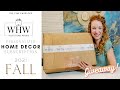 White Home Woods Fall 2021 *NEW* Home Decor Subscription Box + GIVEAWAY!!!! Fall Decor 2021