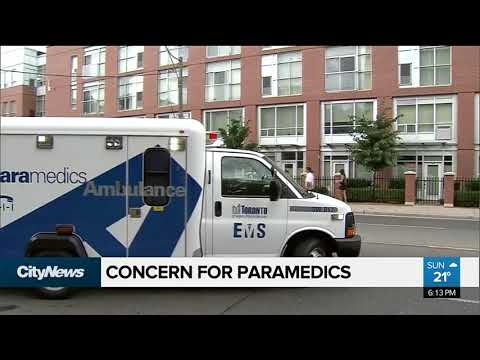 Toronto paramedics in need of support