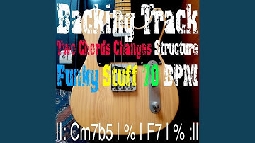 Backing Track Two Chords Changes Structure Cm7b5 F7