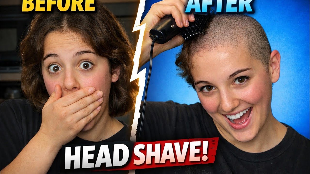 Shaving My Head At 3AM (GONE WRONG!)