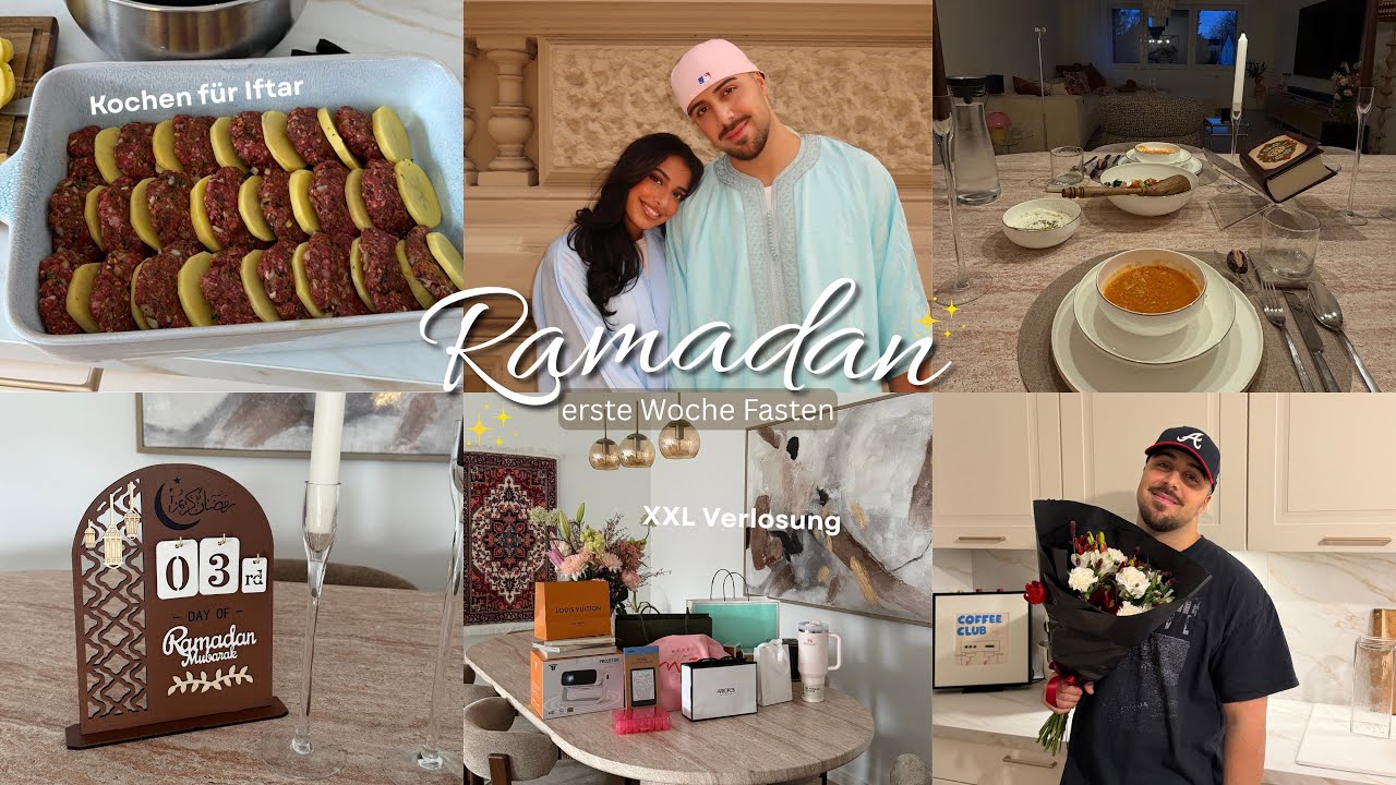 UNSER ERSTES RAMADAN ALS EHEPAAR *Chaos* 🥹💍🤍 | SARA & DOLUNAY 