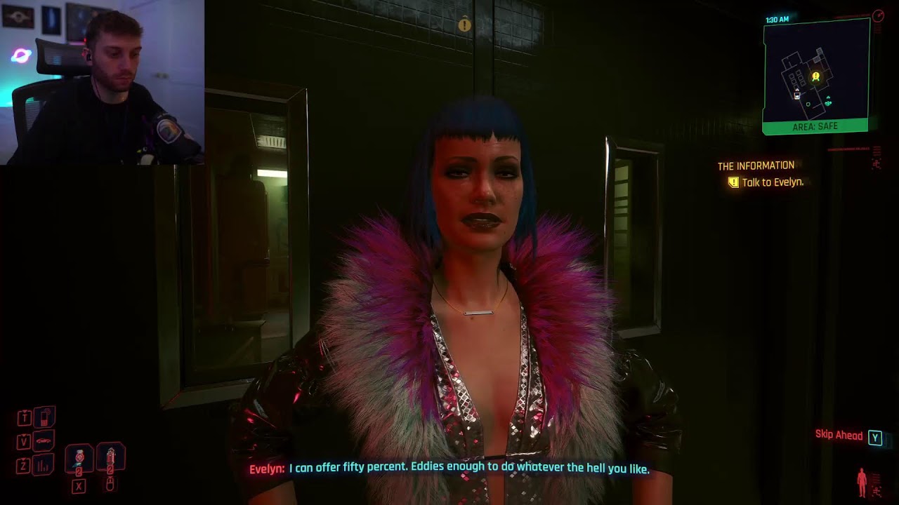First Time Playing Cyberpunk 2077 - ❄️☃️😱I FELL OFF❄️☃️😱JOVER❄️☃️😱