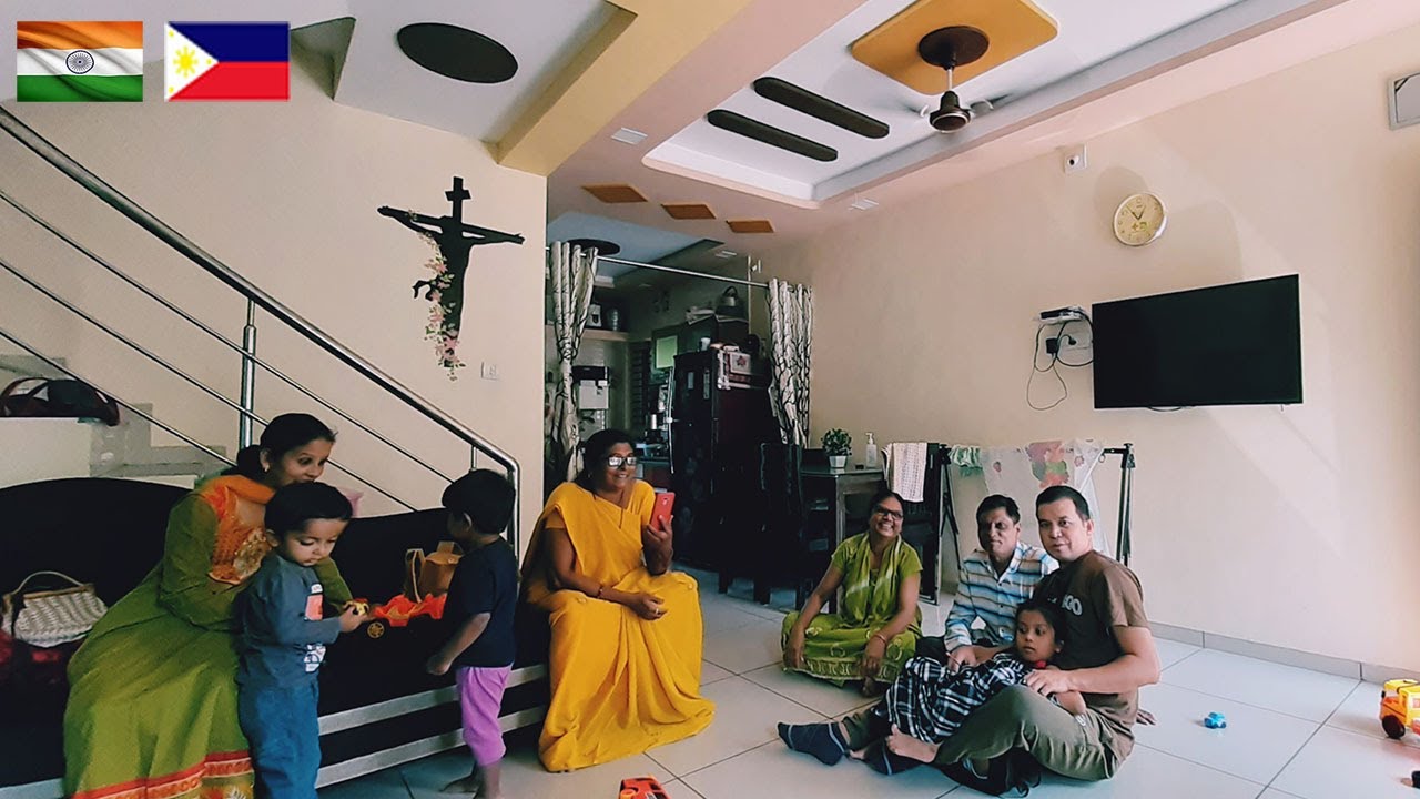 FILIPINO MARRIED TO INDIAN WOMAN. What a beautiful Uncle RAMAN house in ...