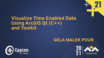 Visualize Time Enabled Data using ArcGIS Qt (C++) and Toolkit - Gela Malek Pour - CppCon 2021