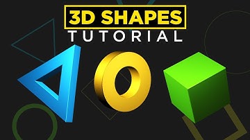Quickly Create 3D Shapes in After Effects without Plugin