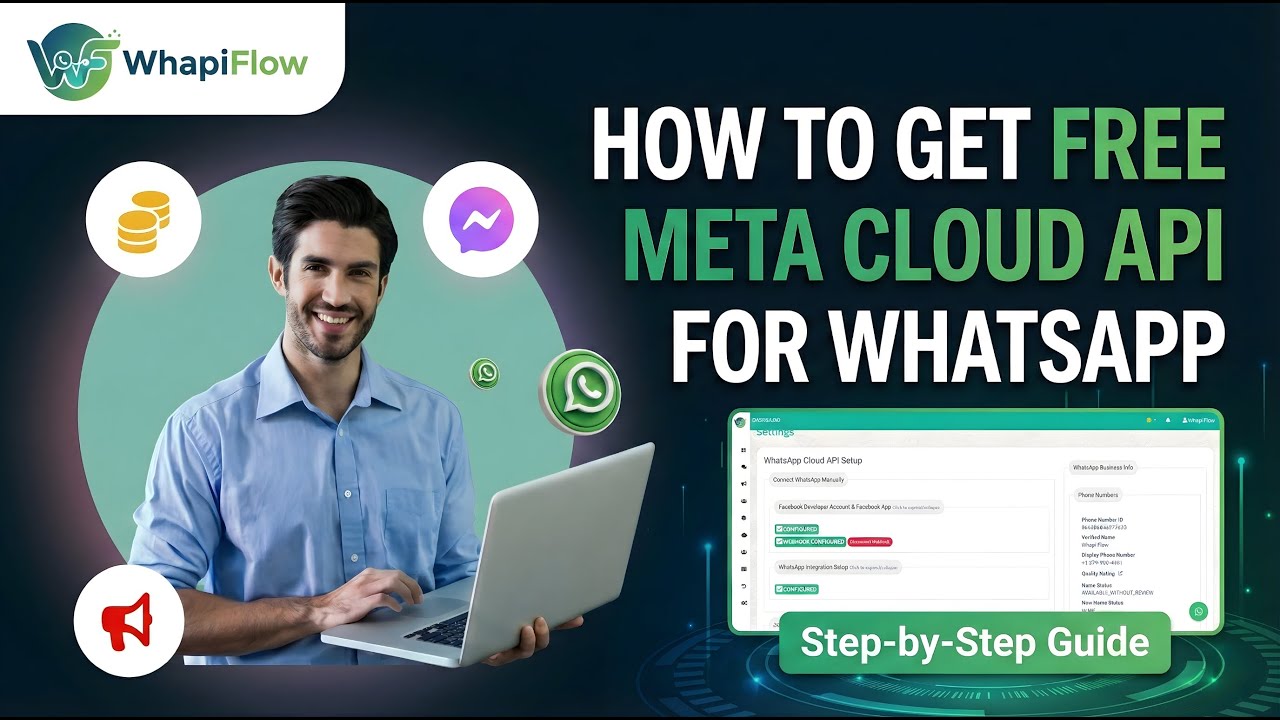 Api Whaida How to Set Up Meta Cloud API & Connect It to WhapiFlow (Full WhatsApp ...