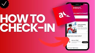 How to check-in in the Avianca app?