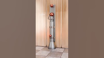 Floor Door Lock Concept #3d #wooddoor #animation #satisfying #diy