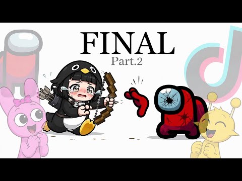 React to the video Gugugaga Penguin Save Mini Crewmate Final - Part. 2 | Among Us by DAMN Second