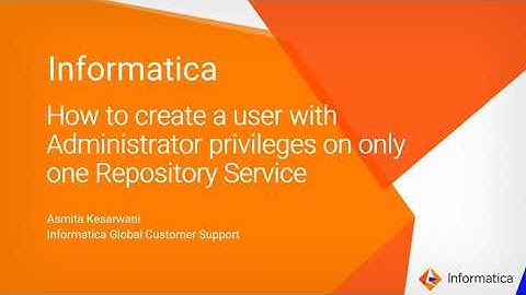 How to Create a User with Administrator privileges on only one Repository Service