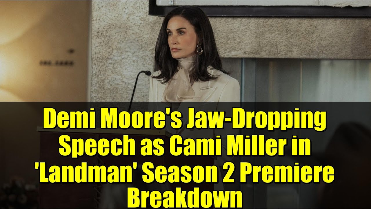 Потрясающая речь Деми Мур в роли Ками Миллер в премьерном обзоре второго сезона сериала «Лэндмен»