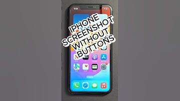 Hoe maak je een screenshot op je iPhone zonder de knoppen te gebruiken?