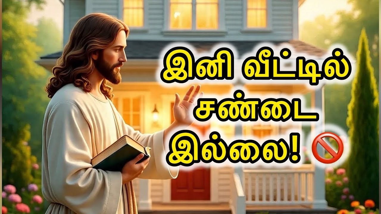 🛑 குடும்பத்தில் 🏡 🗣️🚫 சண்டை நீங்கி சமாதானம் உண்டாக ✝️ 😇இந்த வசனங்களைக் கேளுங்கள் | Family Blessings