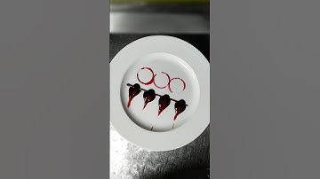 Food Plating #art #food #trending #foodplating #plating #youtubeshorts #shorts #shortvideo #foodart